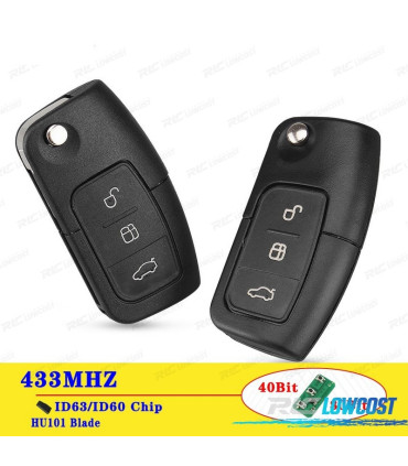 KIT CLÉS COMPLET FORD FOCUS 05-10 MONDEO 07-10 FIESTA 09-10 GALAXY 06-10