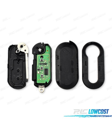 KIT CLÉS COMPLET POUR FIAT 500 PANDA PUNTO BRAVO GRANDE PUNTO