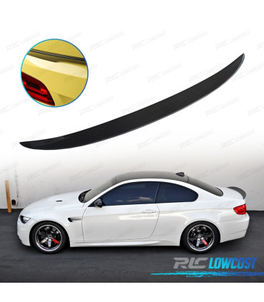AILERON BECQUET LAME COFFRE BMW E92 06-14 LOOK M PERFORMANCE CARBONE