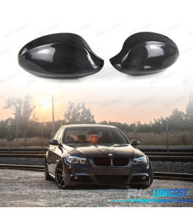 COQUES RÉTROVISEURS BMW E90 E91 CARBONE LOOK M