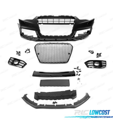 PARE CHOCS FRONTAL AUDI A5 8T LOOK RS5 11-16 PDC + ANTIBROUILLARD