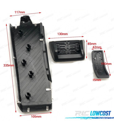 PEDALES AAUDI LOOK S-LINE AUTOMATIQUE
