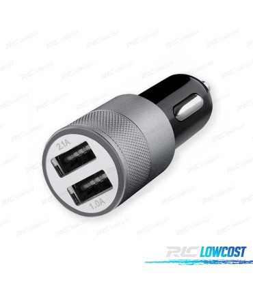 CHARGEUR BRIQUET DOUBLE ENTRÉE USB 3.1A