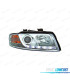 PHARES DAYLIGHT AUDI A4 BERLINE AVANT 00-04 FOND CHROMÉ