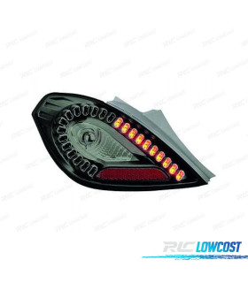 FEUX ARRIÈRE OPEL CORSA D 3 5 TRG. 06-14 LED FUMÉ