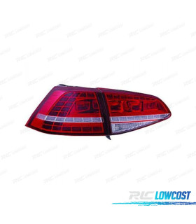 FEUX ARRIÈRE POUR VOLKSWAGEN VW GOLF VII LIMOUSINE 12-17