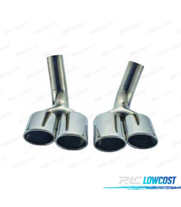 EMBOUT D'ÉCHAPPEMENT SPÉCIFIQUE MERCEDES G W463 89- LOOK AMG G500 G55