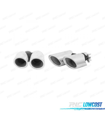 EMBOUT D'ÉCHAPPEMENT PORSCHE MACAN 13-16 LOOK TURBO