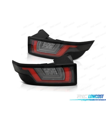 FEUX ARRIÈRE RANGE ROVER EVOQUE 11-18 CLIGNOTANT LED DYNAMIQUE NOIR