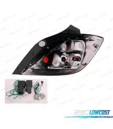 FEUX ARRIÈRE OPEL ASTRA H 04-09 LED ROUGE BLANC