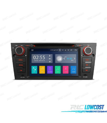 AUTORADIO GPS ANDROID 13 POUR BMW SÉRIE 3 E90 E91 E92 E93 05-10