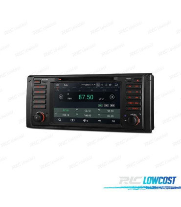 AUTORADIO GPS ANDROID 10 BMW SÉRIE 5 E39 97-03 7"