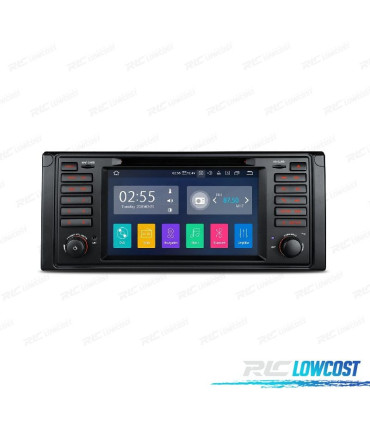 AUTORADIO GPS ANDROID 10 BMW SÉRIE 5 E39 97-03 7"