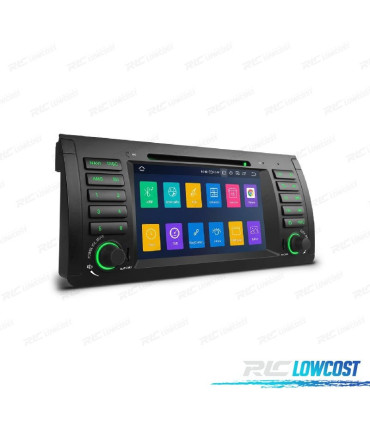 AUTORADIO GPS ANDROID 10 BMW X5 E53 99-03 7"