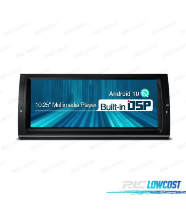 AUTORADIO GPS ANDROID 13 BMW X5 E53 99-03 10.25"