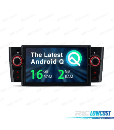 AUTORADIO GPS ANDROID 10 POUR FIAT GRANDE PUNTO 05-09 USB GPS TACTIL HD