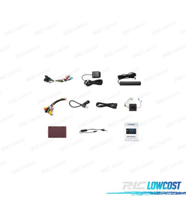 AUTORADIO 7" ANDROID 12 OCTA-CORE MULTIMÉDIA DVD GPS POUR VOLKSWAGEN VW TOUAREG MULTIVAN TRANSPORTER