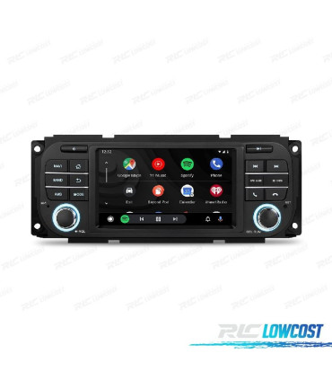 AUTORADIO GPS 5" POUR JEEP DODGE ANDROID 12