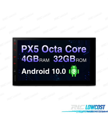 AUTORADIO 7" GPS ANDROID 10 UNIVERSEL 2DIN MULTIMÉDIA