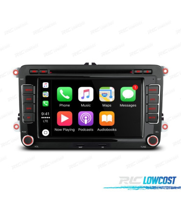 AUTORADIO GPS ANDROID 13 VOLKSWAGEN VW POUR SEAT SKODA TOURAN 7" USB GPS TACTIL HD