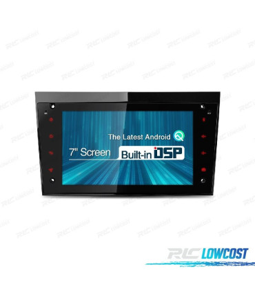 AUTORADIO GPS ANDROID 12 POUR OPEL ASTRA H CORSA D VIVARO MERIVA VECTRA ZAFIRA