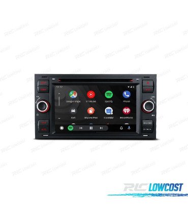 AUTORADIO GPS ANDROID 11 POUR FORD FOCUS C-MAX S-MAX GALAXY FUSION FIESTA