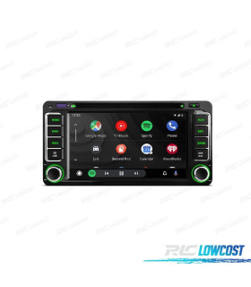AUTORADIO GPS ANDROID 10 POUR TOYOTA CORROLLA YARIS VIOS RAV4 PARDO HILUX VERSO
