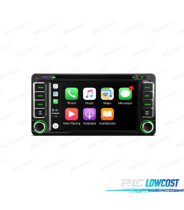 AUTORADIO GPS ANDROID 10 POUR TOYOTA CORROLLA YARIS VIOS RAV4 PARDO HILUX VERSO