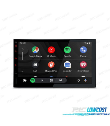 AUTORADIO 7" GPS ANDROID 14 GPS USB SD MULTIMÉDIA 2DIN