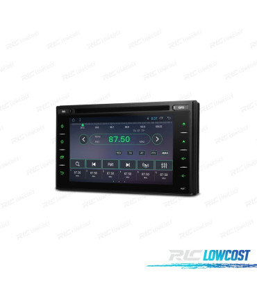 AUTORADIO UNIVERSEL GPS ANDROID 10.0 DVD SD USB ECRAN TACTIL HD