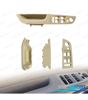 GARNITURE DE PANNEAU DE PORTE INTÉRIEUR POUR BMW SÉRIE 3 E90 E91 BEIGE