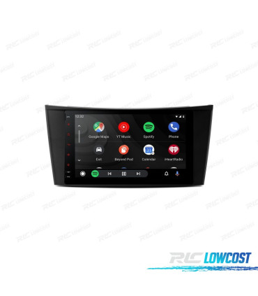 AUTORADIO GPS ANDROID 10 POUR MERCEDES CLS E W211 02-08