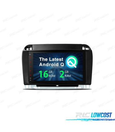 AUTORADIO GPS ANDROID 10 POUR MERCEDES S W220 98-05
