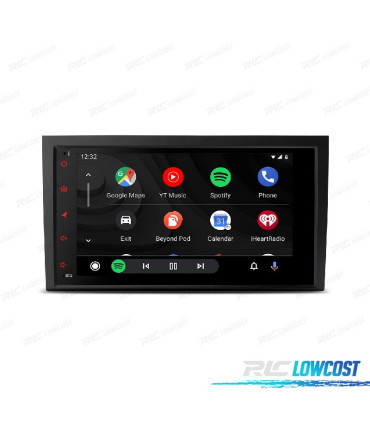 AUTORADIO 8" GPS ANDROID 12 AUDI A4 B6 B7 00-08 SEAT EXEO 08-12