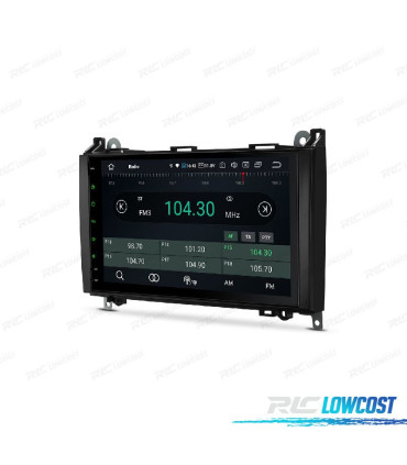 AUTORADIO GPS ANDROID 14 64GB POUR MERCEDES A 04-12 B 05-11 VITO VIANO 06-14 SPRINTER 06-12