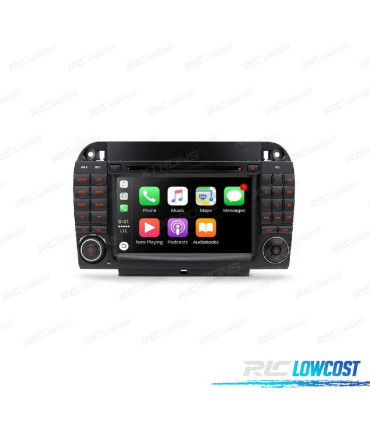 AUTORADIO GPS ANDROID 10 POUR MERCEDES S W220 98-05