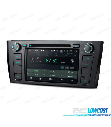 AUTORADIO GPS ANDROID 12 POUR BMW E81 E87 E82 E88 05-12