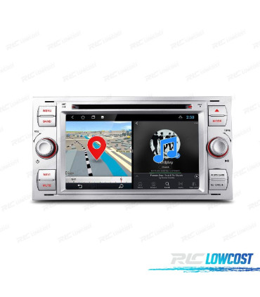AUTORADIO GPS ANDROID 12 POUR FORD FOCUS C-MAX FIESTA GALAXY KUGA MONDEO S-MAX TRANSIT
