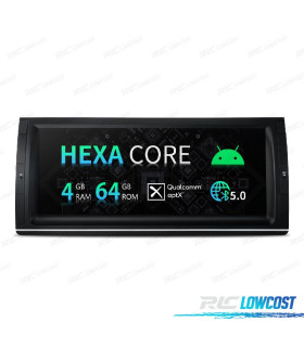 AUTORADIO GPS ANDROID 12 10.25" POUR BMW X5 E53 99-06