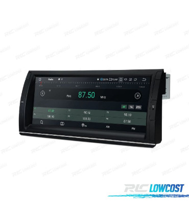 AUTORADIO GPS ANDROID 12 10.25" OCTA CORE BMW X5 E53 99-06