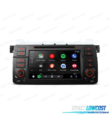 AUTORADIO GPS POUR BMW E46 ANDROID 14 DVD 64GB ROM 4GB RAM 98-05
