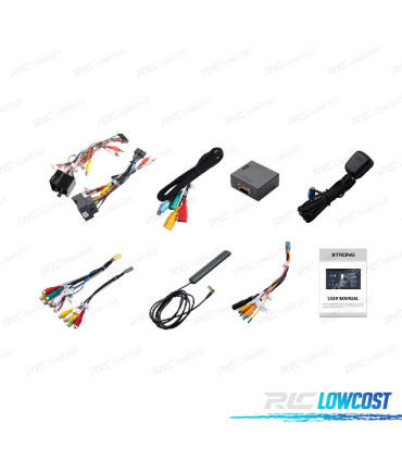 AUTORADIO GPS ANDROID 12 DVD MULTIMEDIA VW, POUR SEAT, SKODA