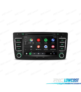 AUTORADIO GPS ANDROID 10 POUR SKODA OCTAVIA YETI 09-13