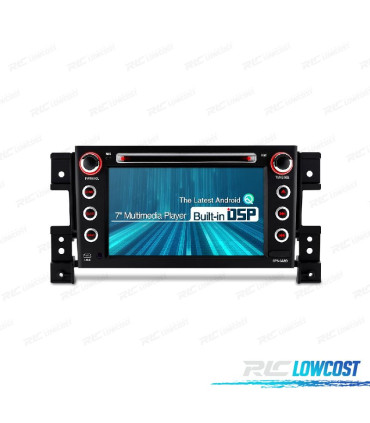 AUTORADIO GPS ANDROID 12 POUR SUZUKI GRAND VITARA 05-13