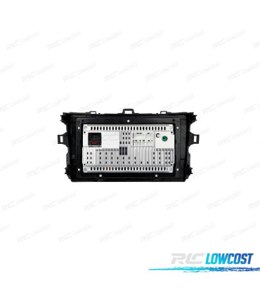 AUTORADIO GPS ANDROID 10 POUR TOYOTA COROLLA 07-13