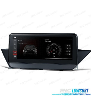 AUTORADIO GPS ANDROID 10 POUR BMW X1 E84 09-15 A