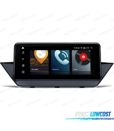 AUTORADIO GPS ANDROID 10 POUR BMW X1 E84 09-15 B