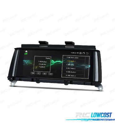 AUTORADIO GPS ANDROID 10 POUR BMW X3 F25 11-16 X4 F26 14-16 NBT