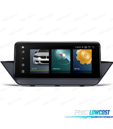 AUTORADIO GPS ANDROID 10 POUR BMW X1 E84 09-15 C