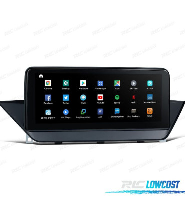AUTORADIO GPS ANDROID 10 POUR BMW X1 E84 09-15 C